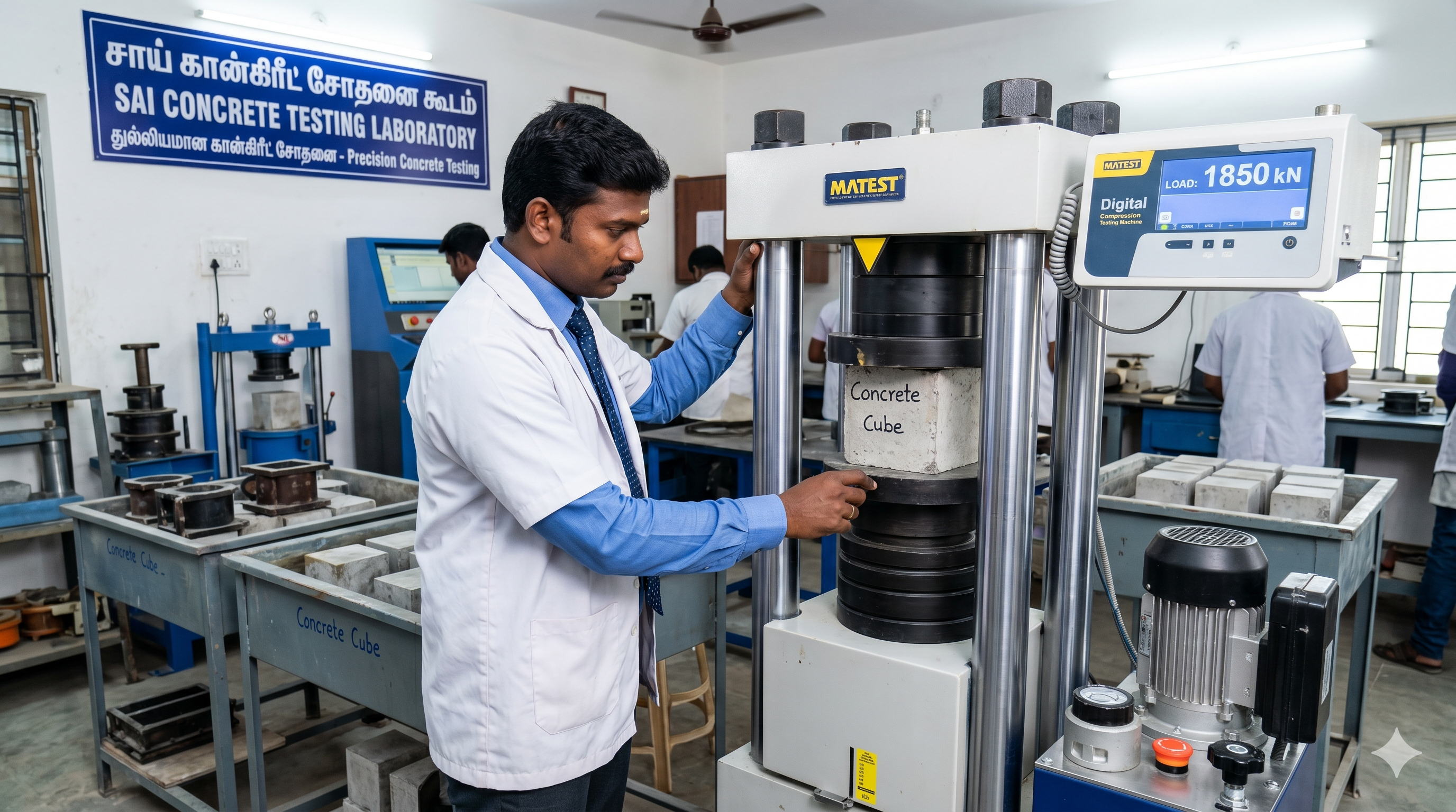 Concrete Cube Testing Machines